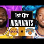 Los Angeles Lakers vs  New York Knicks Full Game Highlights 1st Qtr P2 | Jan 1 | 2026 NBA Highlights