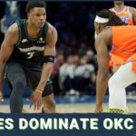 DOMINANCE: Minnesota Timberwolves BLANKET Thunder with PHYSICAL Defense | Anthony Edwards Shines