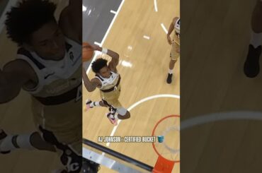 AJ Johnson dunk clinic 🫨 #washingtonwizards #dunk #highlights #nba