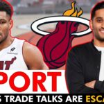 🚨MAJOR REPORT🚨Giannis Antetokounmpo Trade Talks Are ‘Escalating’ per Shams Charania | Heat Rumors