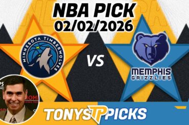 Minnesota Timberwolves vs Memphis Grizzlies Pick 2/2/26 NBA Pick Prediction