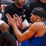 Josh Hart TAUNTS the Raptors Bench… Then Gets SMACKED With a Towel 😂