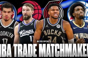 NBA Trade Deadline Matchmaker: Giannis to the Blazers 👀, Domantas Sabonis to the Raptors & MORE