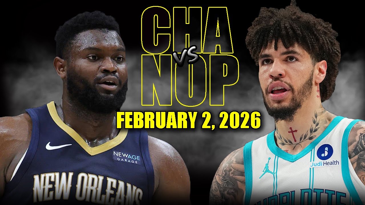 Charlotte Hornets vs New Orleans Pelicans Full Game Highlights – February 2, 2026 | NBA Season