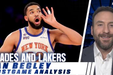 Ian Begley on Knicks potential trades and Lakers Sunday night win