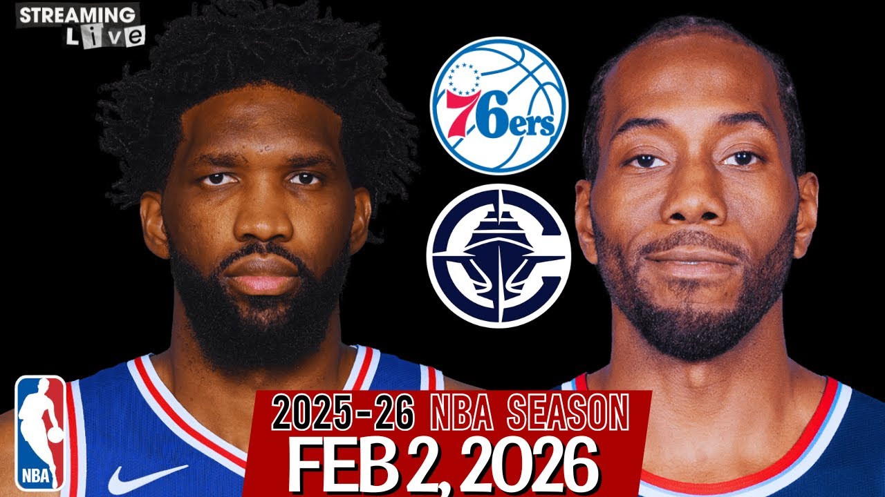 (LIVE) Kawhi Leonard vs Joel Embiid | Philadelphia 76ers vs Los Angeles Clippers NBA Live Stream