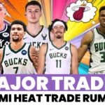 Giannis to Miami HEATS UP! Bucks Want Herro + EVERY Young Asset! Giannis PUSHING for the Heat!