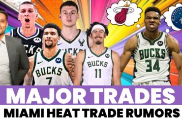 Giannis to Miami HEATS UP! Bucks Want Herro + EVERY Young Asset! Giannis PUSHING for the Heat!