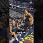 Jok & MPJ meetup 🤝 #nba #denvernuggets #nikolajokic