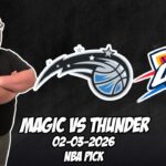 Orlando Magic vs Oklahoma City Thunder 2/3/26 NBA Free Picks & Prediction | NBA Betting Tips
