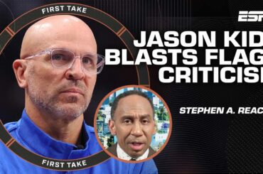 Stephen A.'s REACTION to Jason Kidd's comments on Cooper Flagg | First Take