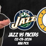 Utah Jazz vs Indiana Pacers 2/3/26 NBA Free Picks & Prediction | NBA Betting Tips
