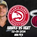 Atlanta Hawks vs Miami Heat 2/3/26 NBA Free Picks & Prediction | NBA Betting Tips