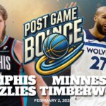 Post Game Bounce: Memphis Grizzlies vs Minnesota Timberwolves
