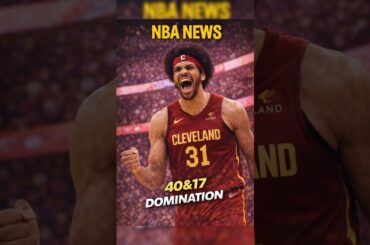 Jarrett Allen Dominated the Paint vs Portland #nbashorts