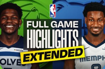 EXTENDED: TIMBERWOLVES at GRIZZLIES | FULL GAME HIGHLIGHTS | February 2, 2026