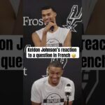 Wemby set Keldon up 🤣