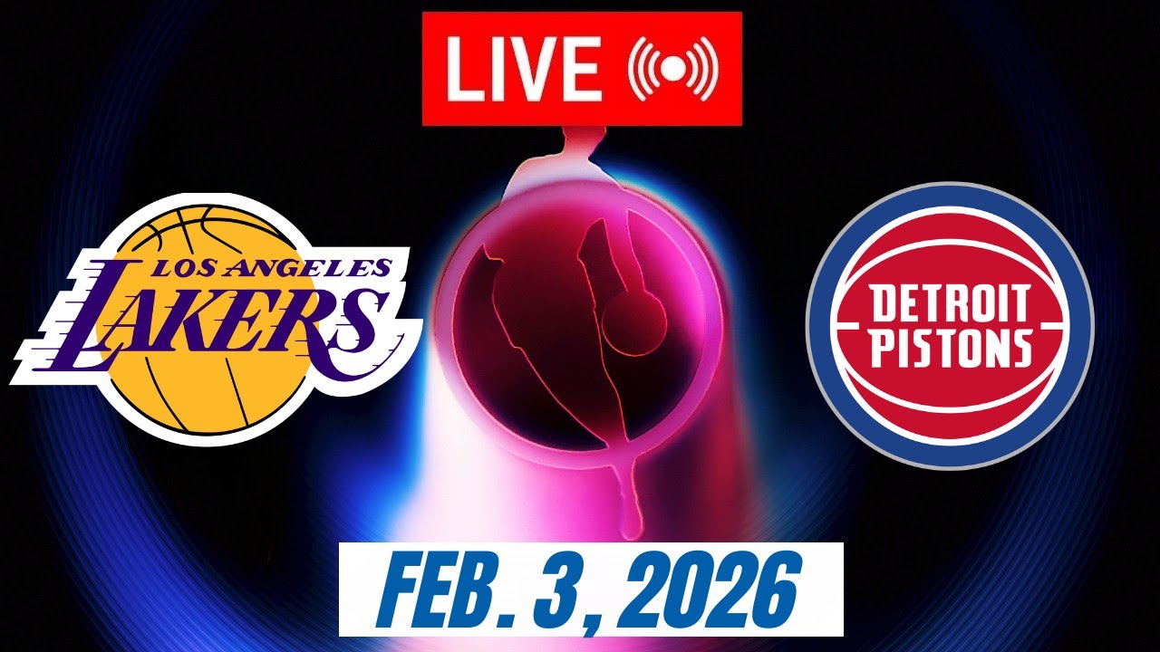 NBA LIVE! Los Angeles Lakers vs Detroit Pistons February 3, 2026 | 2026 NBA Season Live 2K