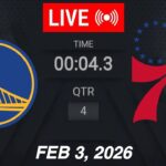 NBA LIVE! Golden State Warriors vs Philadelphia 76ers | February 3, 2026 | 2026 NBA Season Live 2K