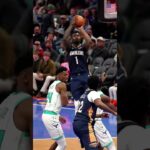 Zion Williamson 🎯 Elbow Middy #pelicans #nba #shorts
