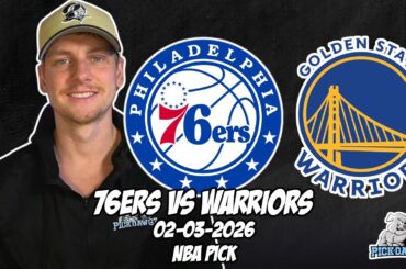 Philadelphia 76ers vs Golden State Warriors 2/3/26 NBA Free Picks & Prediction | NBA Betting Tips