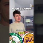 Celtics ou Lakers? Qual é o maior time da história da NBA? 🔥