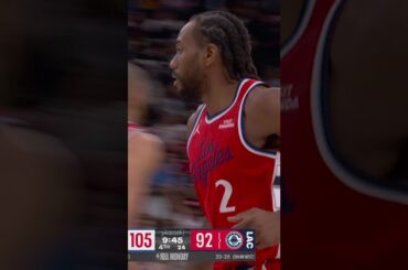 OMG Kawhi Poster Dunk 😱