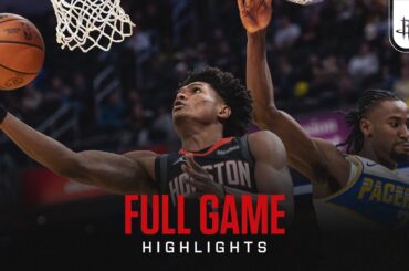 Houston Rockets Highlights vs. Indiana Pacers