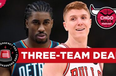 EMERGENCY POD: Chicago Bulls LAND Jaden Ivey & Mike Conley in Massive 3-Team Trade | CHGO Bulls