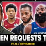 Reaction to James Harden's Clippers TRADE request & rumored Darius Garland swap + Cavs fleece Kings