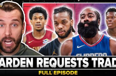 Reaction to James Harden's Clippers TRADE request & rumored Darius Garland swap + Cavs fleece Kings