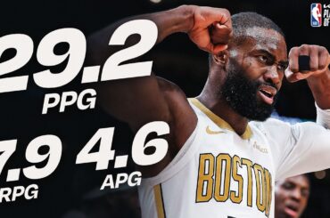 Jaylen Brown Named @kia  Eastern Conference Player of the Month for January