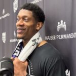 New King De'Andre Hunter describes his game as versatile on both ends, a "guy that plays hard"