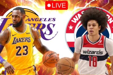 🏀 NBA 🏀 Los Angeles Lakers vs Washington Wizards LIVE Play by Play & Reaction