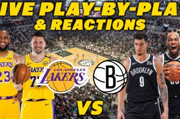 Los Angeles Lakers vs Brooklyn Nets | Live Play-By-Play & Reactions
