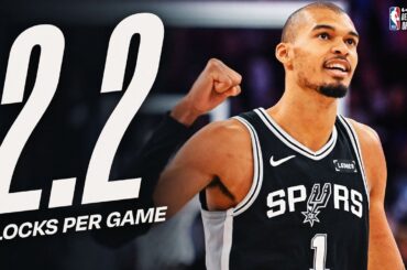 Victor Wembanyama Named @kia  Western Conference Defensive Player of the Month for January