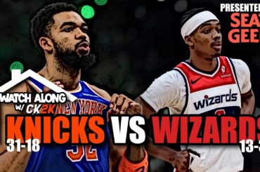 NEW YORK KNICKS VS WASHINGTON WIZARDS LIVE PLAY BY PLAY! | WATCH ALONG W/ CK2K