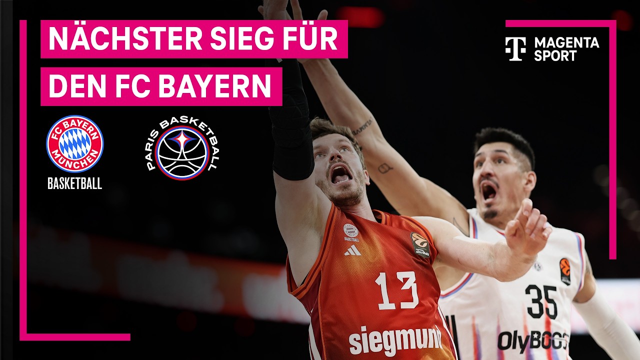 FC Bayern München - Paris Basketball | EuroLeague | MAGENTA SPORT