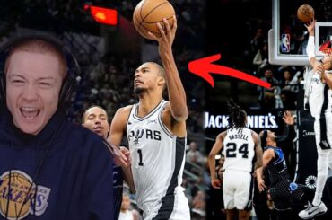 Wemby saved my night... Reacting to Spurs vs Magic!