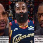Carmelo, Vince & T-Mac react to James Harden trade to Cavs for Darius Garland