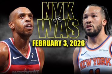 New York Knicks vs Washington Wizards Full Game Highlights – February 3, 2026 | NBA Season
