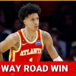 Atlanta Hawks bounce back, put together two-way victory over Miami Heat; Jalen Johnson triple-double