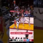 TIMES TWO #nba #hawks #jalenjohnson #dunk