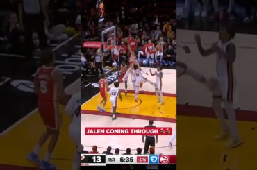 TIMES TWO #nba #hawks #jalenjohnson #dunk