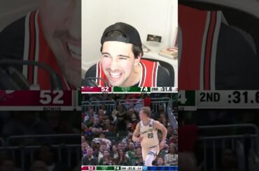Bulls Fan Reacts to Bucks Game!