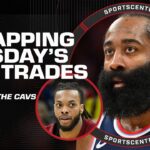 REACTION to Cavaliers trading for James Harden 👀 How will he fit in Cleveland⁉️ | SportsCenter
