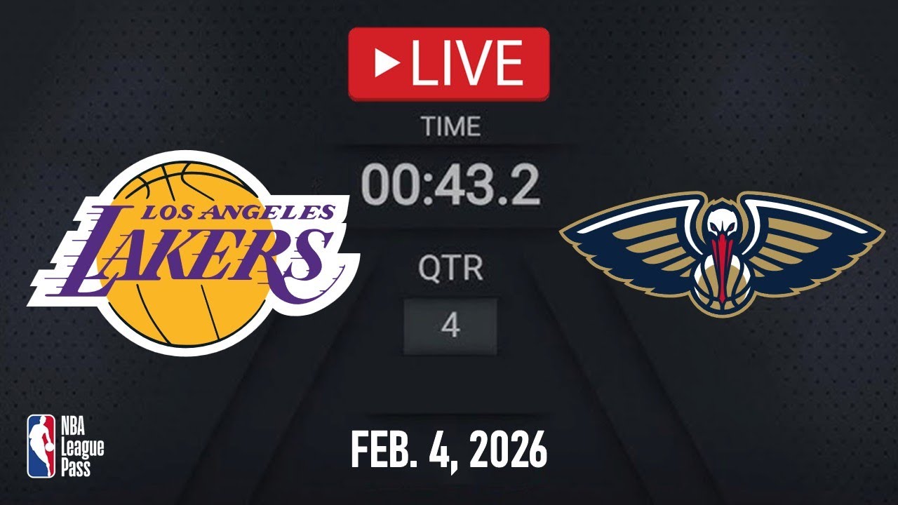NBA LIVE! Los Angeles Lakers vs New Orleans Pelicans | Feb. 4, 2026 | Pelicans vs Lakers NBA 2K26