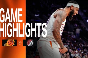 6 Double Digit Scorers, 3 With 20+ as Phoenix Suns Take Down Portland Trail Blazers