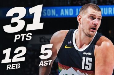 Nikola Jokić Returns and Makes History in Under 25 Minutes | January 30, 2026