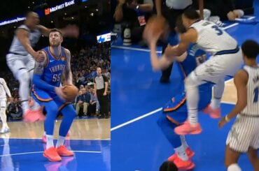 Desmond Bane gets another flagrant foul trying to stop Isaiah Hartenstein 😂